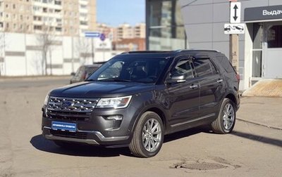 Ford Explorer VI, 2018 год, 3 849 000 рублей, 1 фотография