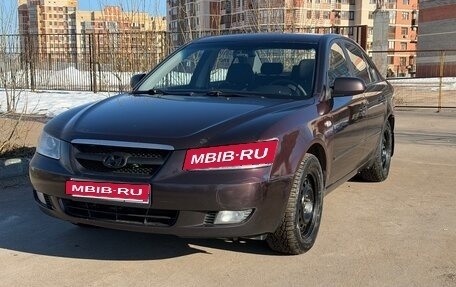 Hyundai Sonata VI, 2007 год, 435 000 рублей, 1 фотография