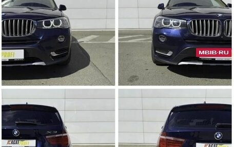 BMW X3, 2016 год, 2 920 000 рублей, 21 фотография