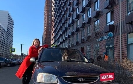 Hyundai Accent II, 2008 год, 450 000 рублей, 3 фотография