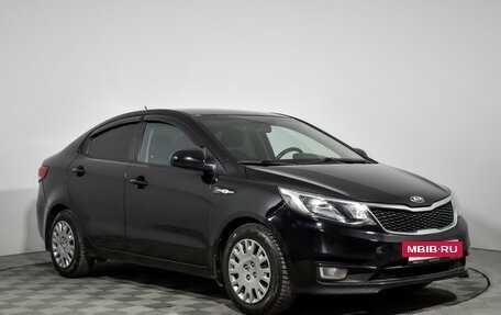 KIA Rio III рестайлинг, 2016 год, 986 790 рублей, 3 фотография