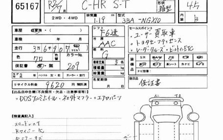 Toyota C-HR I рестайлинг, 2020 год, 2 000 000 рублей, 24 фотография