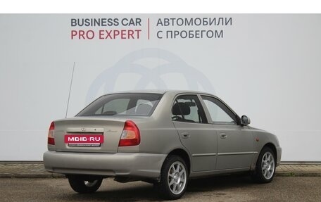 Hyundai Accent II, 2007 год, 402 000 рублей, 5 фотография