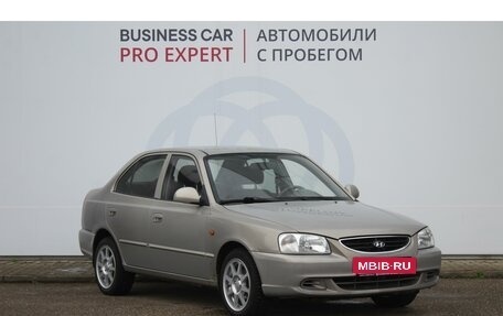 Hyundai Accent II, 2007 год, 402 000 рублей, 3 фотография