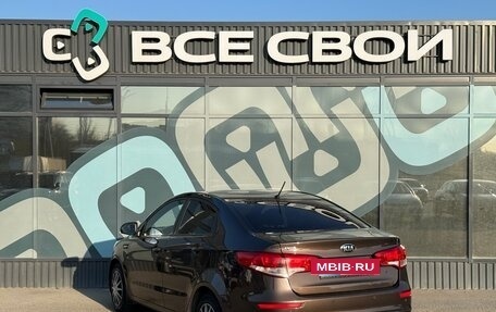 KIA Rio III рестайлинг, 2016 год, 1 165 000 рублей, 3 фотография