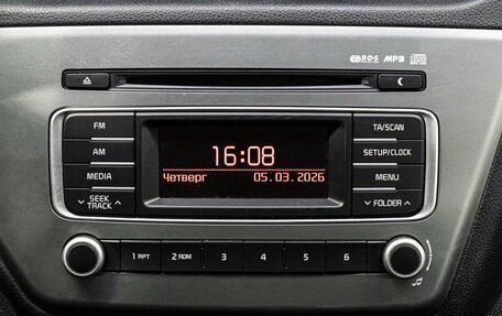 KIA Rio III рестайлинг, 2016 год, 930 000 рублей, 23 фотография