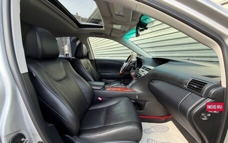 Lexus RX III, 2009 год, 1 865 000 рублей, 32 фотография