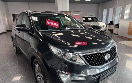 KIA Sportage III, 2014 год, 1 330 000 рублей, 2 фотография