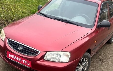 Hyundai Accent II, 2005 год, 350 000 рублей, 1 фотография