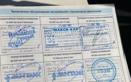 Peugeot 206, 2001 год, 340 000 рублей, 21 фотография