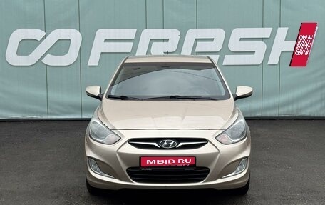 Hyundai Solaris II рестайлинг, 2012 год, 869 000 рублей, 3 фотография