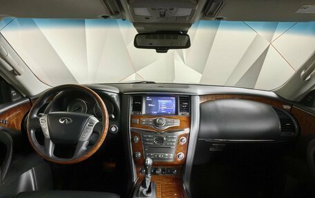 Infiniti QX80 I рестайлинг, 2017 год, 4 000 000 рублей, 13 фотография