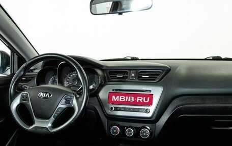 KIA Rio III рестайлинг, 2016 год, 1 298 000 рублей, 13 фотография