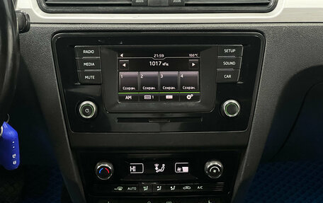 Skoda Rapid I, 2016 год, 899 000 рублей, 10 фотография