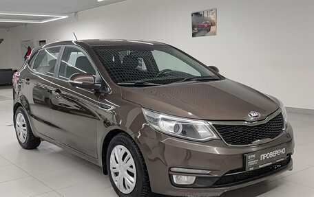 KIA Rio III рестайлинг, 2016 год, 852 000 рублей, 3 фотография