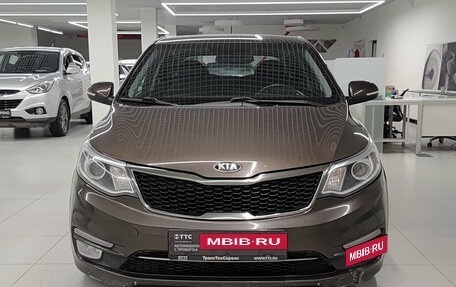 KIA Rio III рестайлинг, 2016 год, 852 000 рублей, 2 фотография