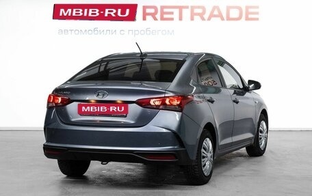 Hyundai Solaris II рестайлинг, 2021 год, 1 190 000 рублей, 5 фотография