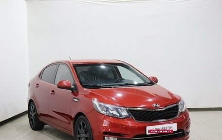 KIA Rio III рестайлинг, 2015 год, 970 000 рублей, 3 фотография