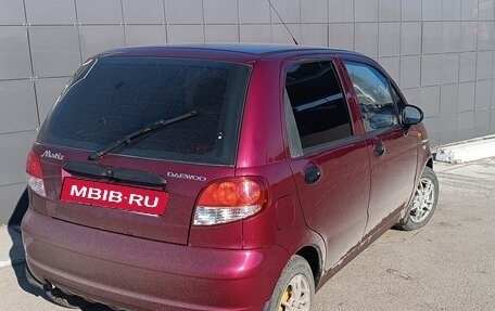 Daewoo Matiz I, 2011 год, 270 000 рублей, 3 фотография