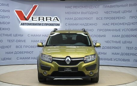 Renault Sandero II рестайлинг, 2016 год, 850 000 рублей, 2 фотография