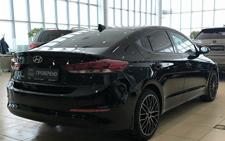 Hyundai Elantra VI рестайлинг, 2018 год, 1 350 000 рублей, 9 фотография