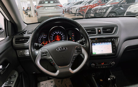 KIA Rio III рестайлинг, 2017 год, 1 200 000 рублей, 33 фотография