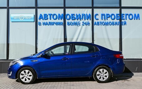 KIA Rio III рестайлинг, 2013 год, 855 000 рублей, 2 фотография