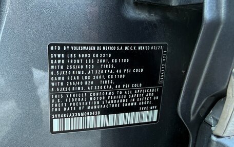 Volkswagen Tiguan II, 2022 год, 4 400 000 рублей, 21 фотография