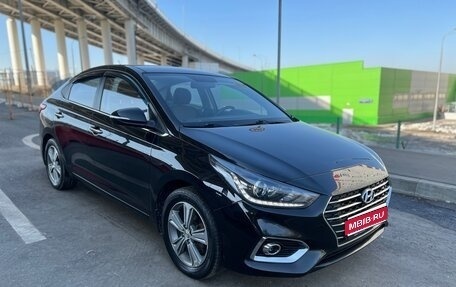 Hyundai Solaris II рестайлинг, 2017 год, 1 420 000 рублей, 1 фотография