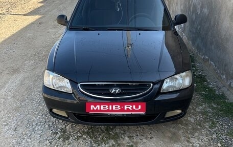 Hyundai Accent II, 2008 год, 450 000 рублей, 10 фотография
