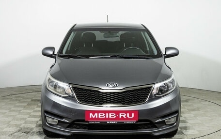 KIA Rio III рестайлинг, 2016 год, 1 099 700 рублей, 2 фотография