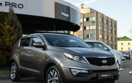 KIA Sportage III, 2015 год, 1 338 000 рублей, 2 фотография