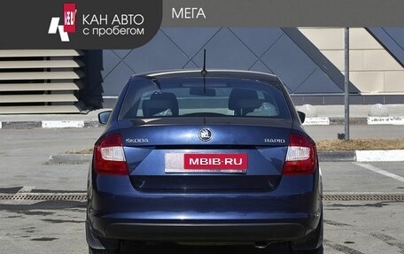 Skoda Rapid I, 2016 год, 1 200 000 рублей, 4 фотография