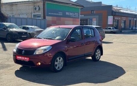 Renault Sandero I, 2010 год, 499 000 рублей, 1 фотография