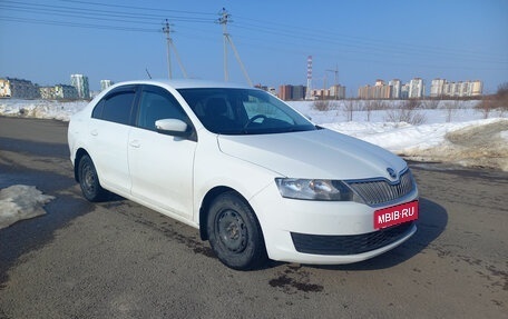 Skoda Rapid I, 2017 год, 1 100 000 рублей, 5 фотография