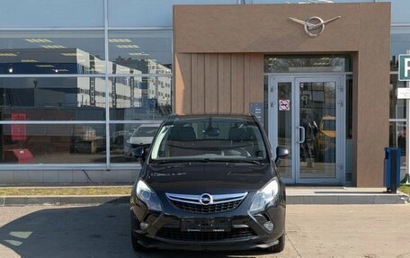 Opel Zafira C рестайлинг, 2012 год, 980 000 рублей, 2 фотография