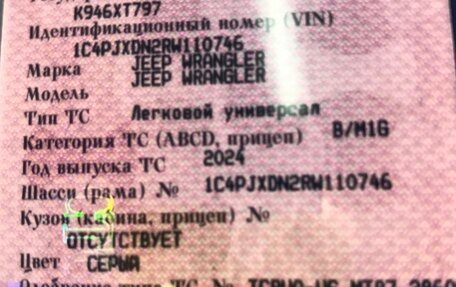 Jeep Wrangler, 2024 год, 7 580 000 рублей, 8 фотография