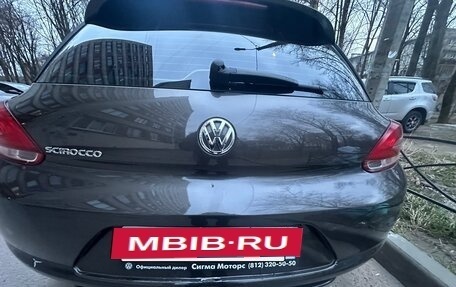 Volkswagen Scirocco III рестайлинг, 2012 год, 750 000 рублей, 4 фотография