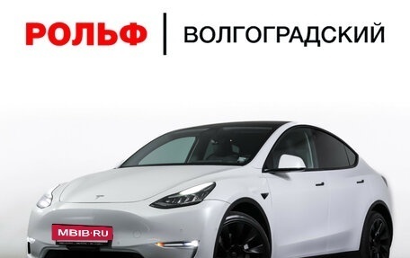 Tesla Model Y I, 2021 год, 4 390 000 рублей, 25 фотография