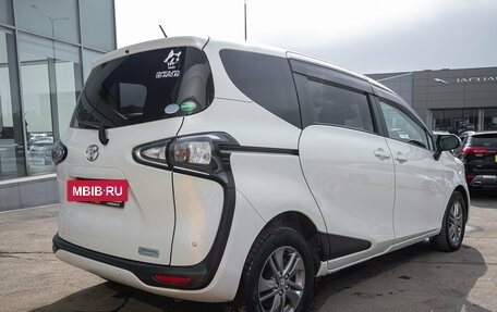 Toyota Sienta II, 2018 год, 1 278 000 рублей, 5 фотография