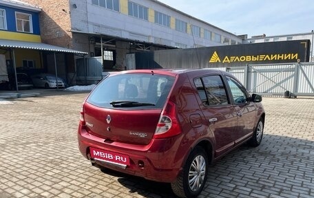Renault Sandero I, 2011 год, 400 000 рублей, 10 фотография