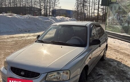 Hyundai Accent II, 2004 год, 315 000 рублей, 4 фотография