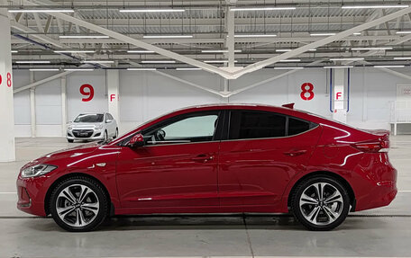 Hyundai Elantra VI рестайлинг, 2017 год, 1 649 000 рублей, 12 фотография