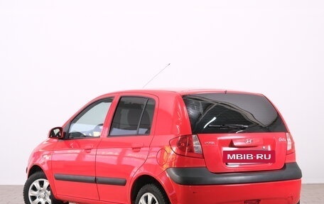 Hyundai Getz I рестайлинг, 2007 год, 629 000 рублей, 5 фотография