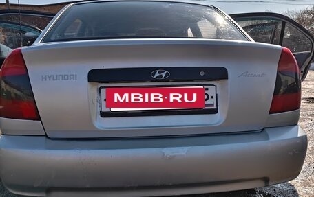 Hyundai Accent II, 2005 год, 257 000 рублей, 6 фотография