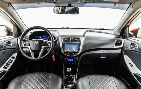 Hyundai Solaris II рестайлинг, 2013 год, 798 000 рублей, 15 фотография