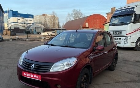 Renault Sandero I, 2011 год, 449 000 рублей, 1 фотография