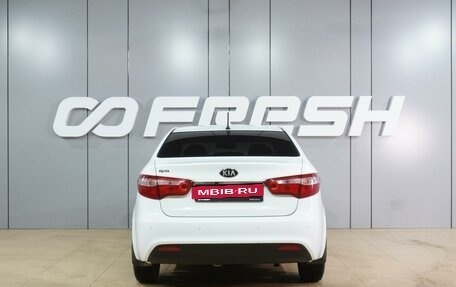 KIA Rio III рестайлинг, 2014 год, 879 000 рублей, 4 фотография