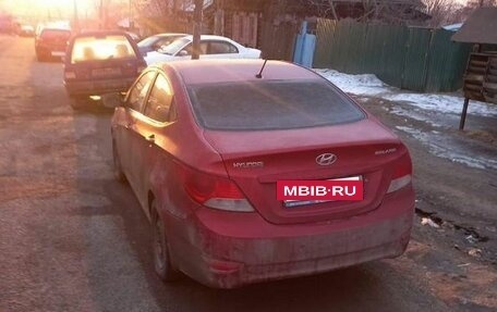 Hyundai Solaris II рестайлинг, 2011 год, 380 000 рублей, 6 фотография