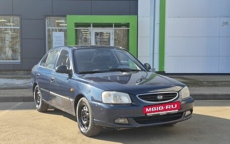 Hyundai Accent II, 2007 год, 350 000 рублей, 3 фотография